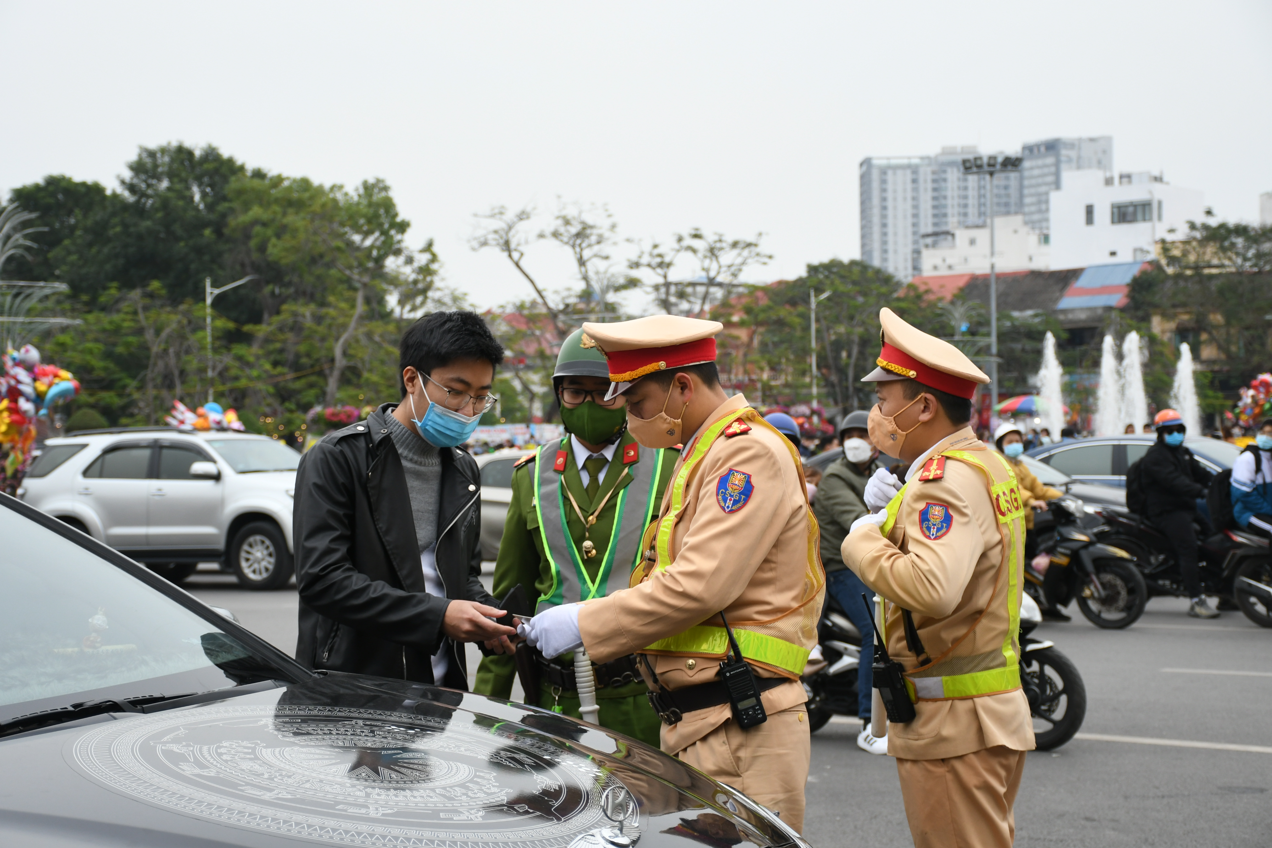 Kiểm soát trật tự an toàn giao thông dịp Tết Nguyên đán